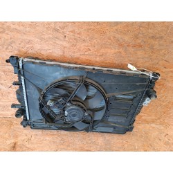 CHŁODNICA WODY KLIMY WENTYLATOR FORD MONDEO MK4 1.8 2.0 TDCI 7G91-8C342-BD
