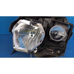 PRZETWORNICA LED NISSAN QASHQAI J11 OBUDOWA LAMPY LEWY PRZÓD SOCZEWKA