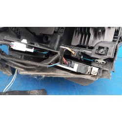 PRZETWORNICA LED NISSAN QASHQAI J11 OBUDOWA LAMPY LEWY PRZÓD SOCZEWKA