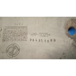 735311988 OSŁONA KOLUMNY KIEROWNICY OBUDOWA FIAT DOBLO I