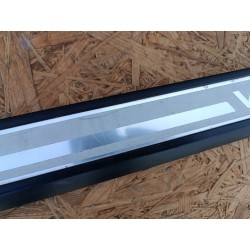 AUDI A8 D3 6.0 W12 LISTWY NAKŁADKI PROGOWE KOMPLET 4 SZTUK LEWE PRAWE