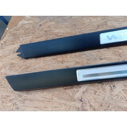 AUDI A8 D3 6.0 W12 LISTWY NAKŁADKI PROGOWE KOMPLET 4 SZTUK LEWE PRAWE