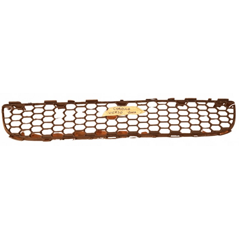 TOYOTA COROLLA VERSO ŚRODKOWA KRATKA ATRAPA ZDERZAKA PRZÓD 53112-0F010