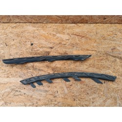 SPOILER LISTWA ZDERZAKA LEWY + PRAWY PRZÓD 13432004 13432003 OPEL CORSA E