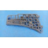 9654195980 ŚLIZG ZDERZAKA MOCOWANIE LEWY PRZÓD CITROEN C4 GRAND PICASSO