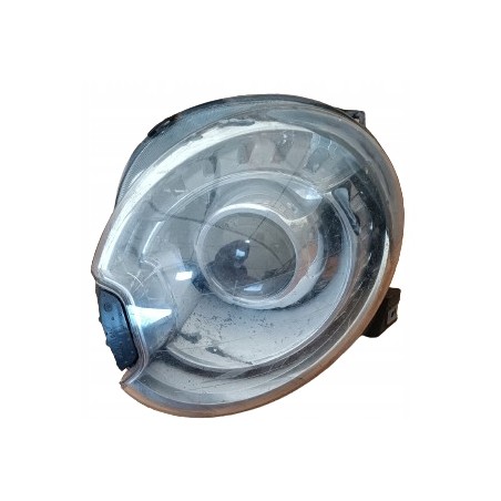 REFLEKTOR LAMPA LEWY PRZÓD EU XENON FIAT 500 07-