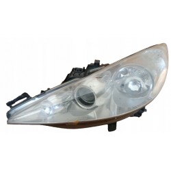LAMPA LEWY PRZÓD EU REFLEKTOR 9683683680 89901970 PEUGEOT 207 SOCZEWKA