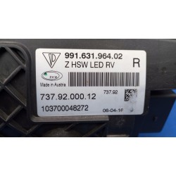 LAMPA PRAWY PRZÓD REFLEKTOR FULL LED 991631964 PORSCHE CARRERA 911 991