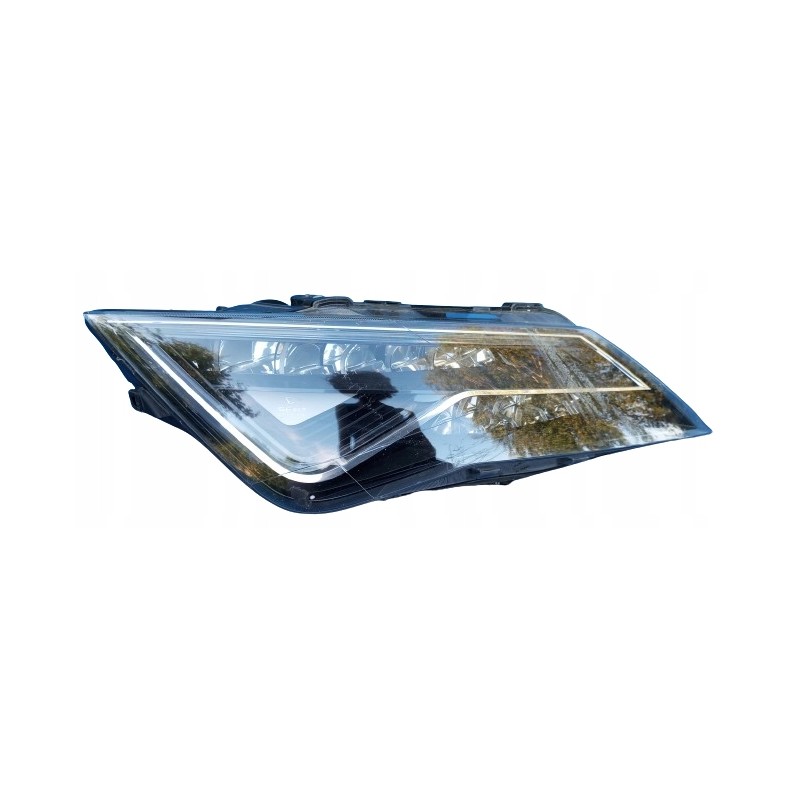 LAMPA REFLEKTOR PRAWY PRZÓD EU SEAT LEON III FULL LED LIFT 5F1941008G 2017-