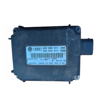 4E0909511 STEROWNIK MODUŁ HOMELINK BRAMY AUDI A8 D3 4E0910511