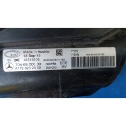 LAMPA PRAWY PRZÓD REFLEKTOR EU XENON LED MERCEDES SLK AMG W172 A1728202659