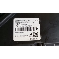 95B941010AP LAMPA PRAWY PRZÓD EU PORSCHE MACAN 95B LIFT 2018- FULL LED
