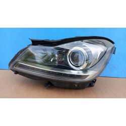 LAMPA LEWY PRZÓD EU XENON ILS A2048204339 MERCEDES C KLASA W204 LIFT OPIS+