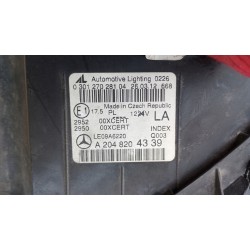 LAMPA LEWY PRZÓD EU XENON ILS A2048204339 MERCEDES C KLASA W204 LIFT OPIS+