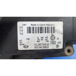 LAMPA PRAWY PRZÓD 3C0941006R VW PASSAT B6 UK ANGLIK SOCZEWKA