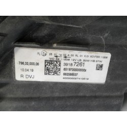 LAMPA PRAWY PRZÓD EU 662588537 OPEL ASTRA K V 5 LUX LED 6519700000000X