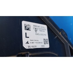 95B941015J LAMPA LEWY PRZÓD EU PORSCHE MACAN 95B LIFT 2021 ROK FULL LED