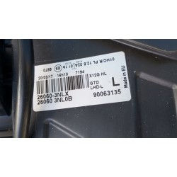 LAMPA REFLEKTOR LEWY PRZÓD EU 26060-3NLX NISSAN LEAF I 2010-