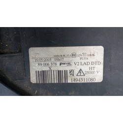 LAMPA REFLEKTOR PRAWY PRZÓD EU XENON PEUGEOT 807 1494311080 89006378