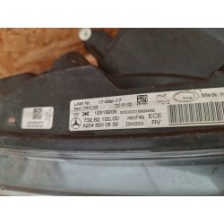 LAMPA PRAWY PRZÓD REFLEKTOR EU A2048200839 MERCEDES GLK W204 LED