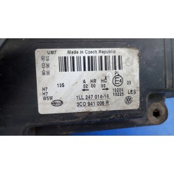 LAMPA PRAWY PRZÓD 3C0941006R VW PASSAT B6 UK ANGLIK SOCZEWKA