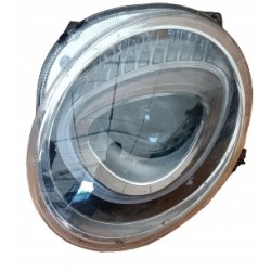 LAMPA LEWY PRZÓD EU FIAT 500 LIFT SOCZEWKA