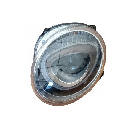 LAMPA LEWY PRZÓD EU FIAT 500 LIFT SOCZEWKA