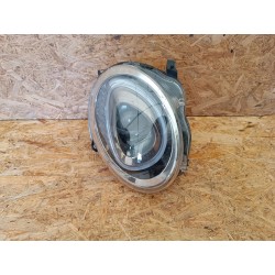 LAMPA LEWY PRZÓD EU FIAT 500 LIFT SOCZEWKA