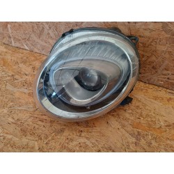 LAMPA LEWY PRZÓD EU FIAT 500 LIFT SOCZEWKA