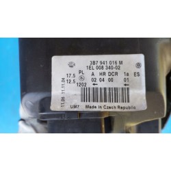 LAMPA PRAWY PRZÓD EU XENON 3B7941016M VOLKSWAGEN PASSAT B5 LIFT