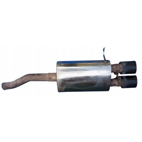 BMW 3 E36 318i 1.8 CABRIO TŁUMIK ŚRODKOWY KOŃCOWY CARBON