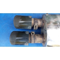 BMW 3 E36 318i 1.8 CABRIO TŁUMIK ŚRODKOWY KOŃCOWY CARBON