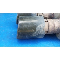 BMW 3 E36 318i 1.8 CABRIO TŁUMIK ŚRODKOWY KOŃCOWY CARBON