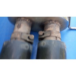 BMW 3 E36 318i 1.8 CABRIO TŁUMIK ŚRODKOWY KOŃCOWY CARBON