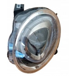 LAMPA LEWY PRZÓD EU FIAT 500 LIFT SOCZEWKA