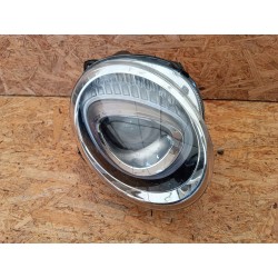 LAMPA LEWY PRZÓD EU FIAT 500 LIFT SOCZEWKA