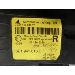 LAMPA PRAWY PRZÓD EU 5E1941016E SKODA OCTAVIA III 3 LIFT FULL LED