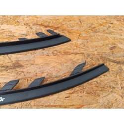 SPOILER LISTWA ZDERZAKA LEWY + PRAWY PRZÓD 13432004 13432003 OPEL CORSA E