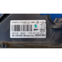 LAMPA LEWY PRZÓD SOCZEWKA LED EU PEUGEOT 208 LIFT 9810805780 90047883