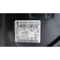 LAMPA LEWY PRZÓD EU BI XENON ILS MERCEDES C KLASA W204 LIFT A2048204339
