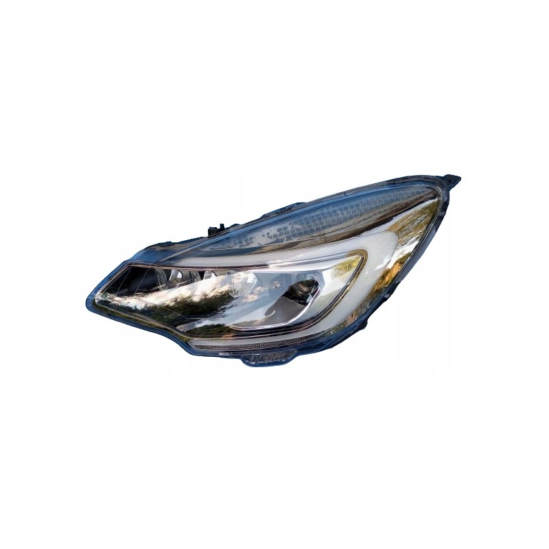 LAMPA LEWY PRZÓD REFLEKTOR EU 9808065180 CITROEN DS3 LIFT 2014- XENON