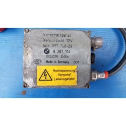 PRZETWORNICA XENON LAMPY PRZÓD 8387114 BMW 5 E39 AUDI A6 C5