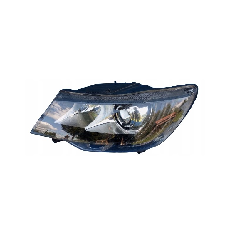 LAMPA LEWY PRZÓD EU 3T1941017H XENON SKRĘTNY SKODA SUPERB II LIFT