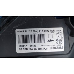 LAMPA LEWY PRZÓD SOCZEWKA LED EU PEUGEOT 208 LIFT 9810805780 90047883