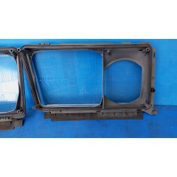 RAMKA SZKŁO WKŁAD LAMPA LEWY PRAWY PRZÓD KLOSZ KPL MERCEDES W124 E KLASA