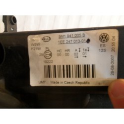 LAMPA LEWY PRZÓD EU 5M1941005B VOLKSWAGEN GOLF V 5 PLUS