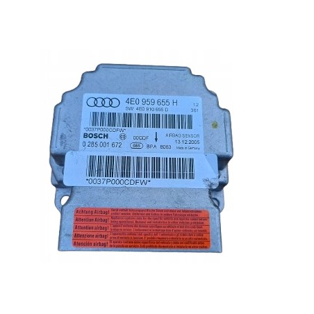 4E0959655H 4E0910655D AUDI A8 D3 MODUŁ AIRBAG STEROWNIK PODUSZEK