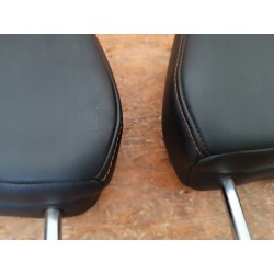 NISSAN 350Z ZAGŁÓWEK FOTELA CZARNA SKÓRA