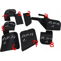 ZAŚLEPKI OSŁONY LISTWY MAZDA 6