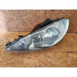 LAMPA LEWY PRZÓD EU REFLEKTOR 9628666880 PEUGEOT 206 LIFT